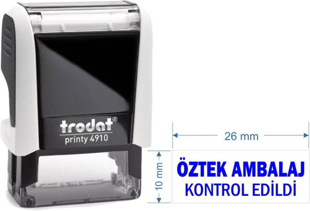 Trodat 4910 Kişiye Özel İsim, Makam Ve Ünvan Kaşesi