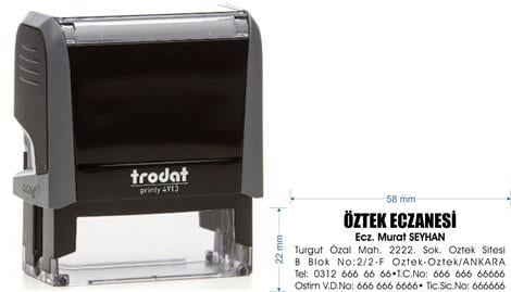 Trodat 4913 Kişiye Özel Firma ve Şirket Kaşesi