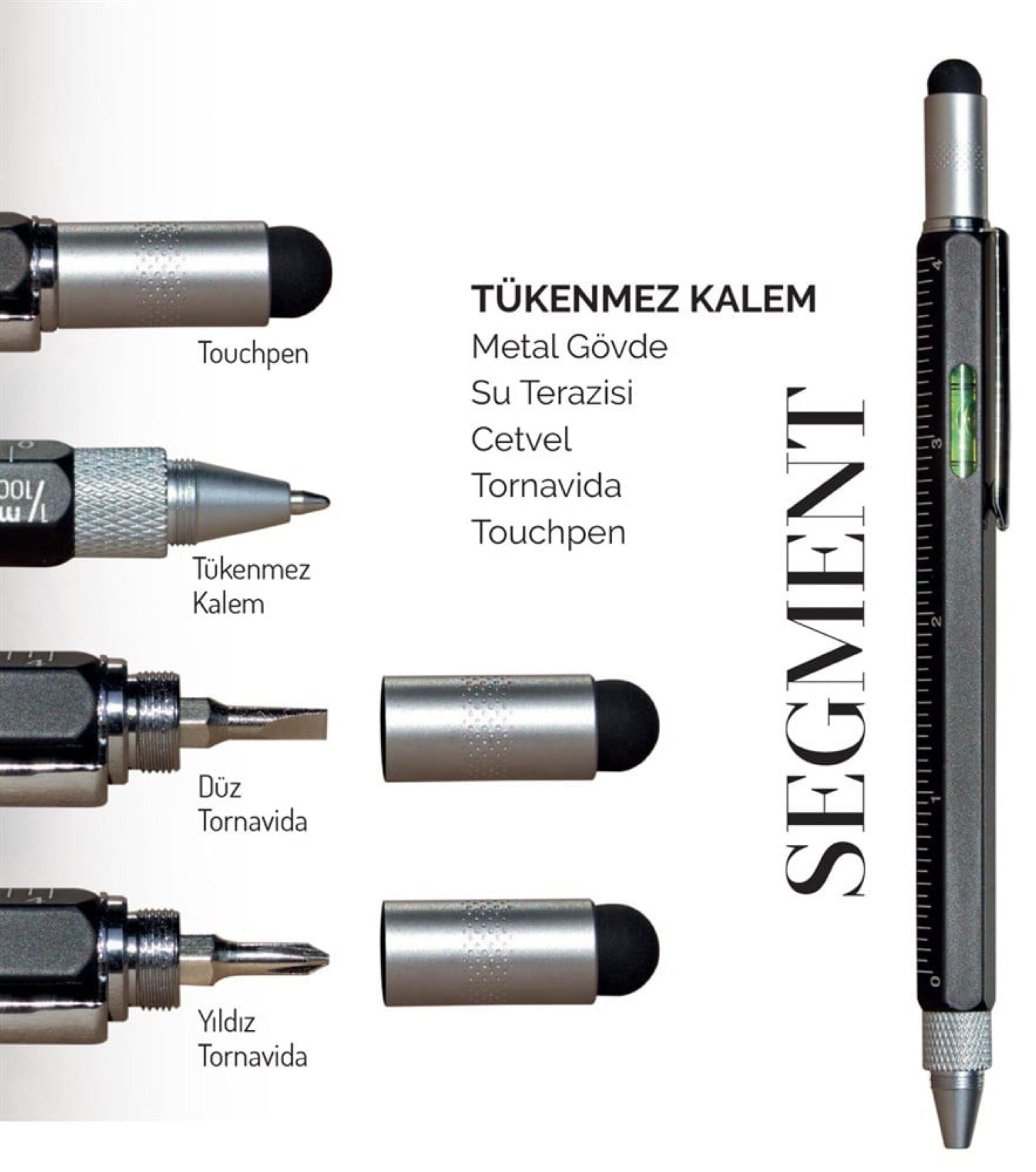 Tükenmez kalem siyah kişiye özel fonksiyonlu
