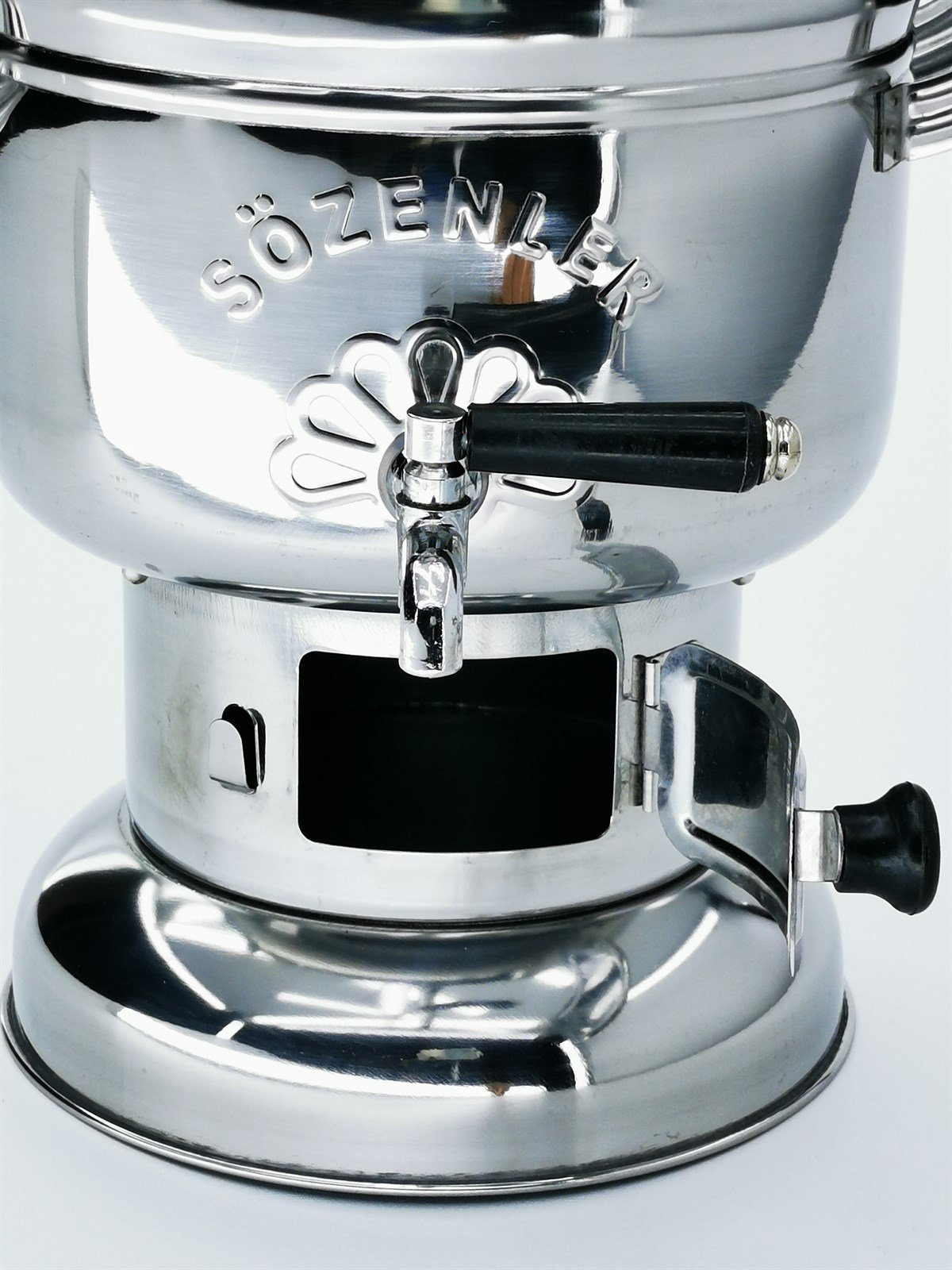 Krom Kömürlü Semaver 4lt.