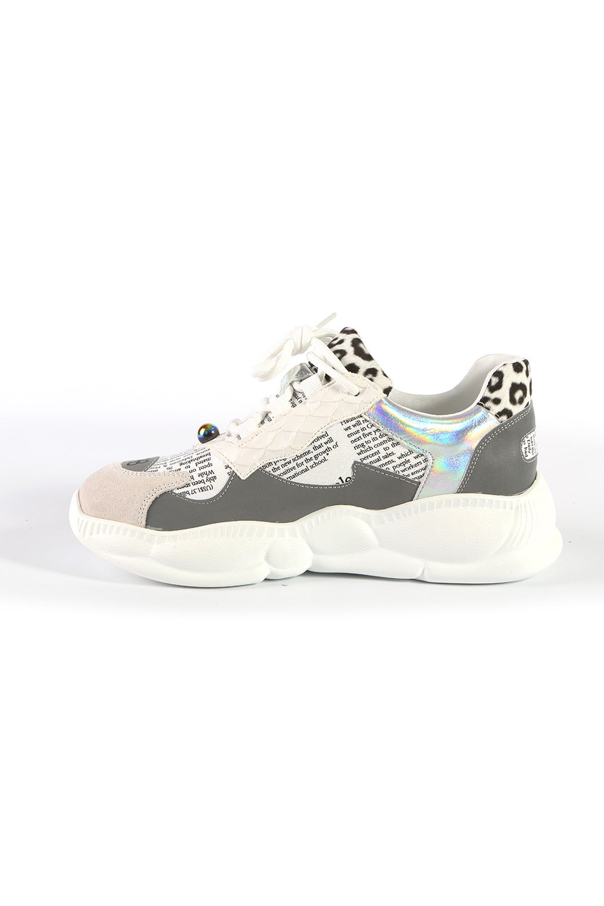 11034 GUJA KADIN SNEAKER BEJ