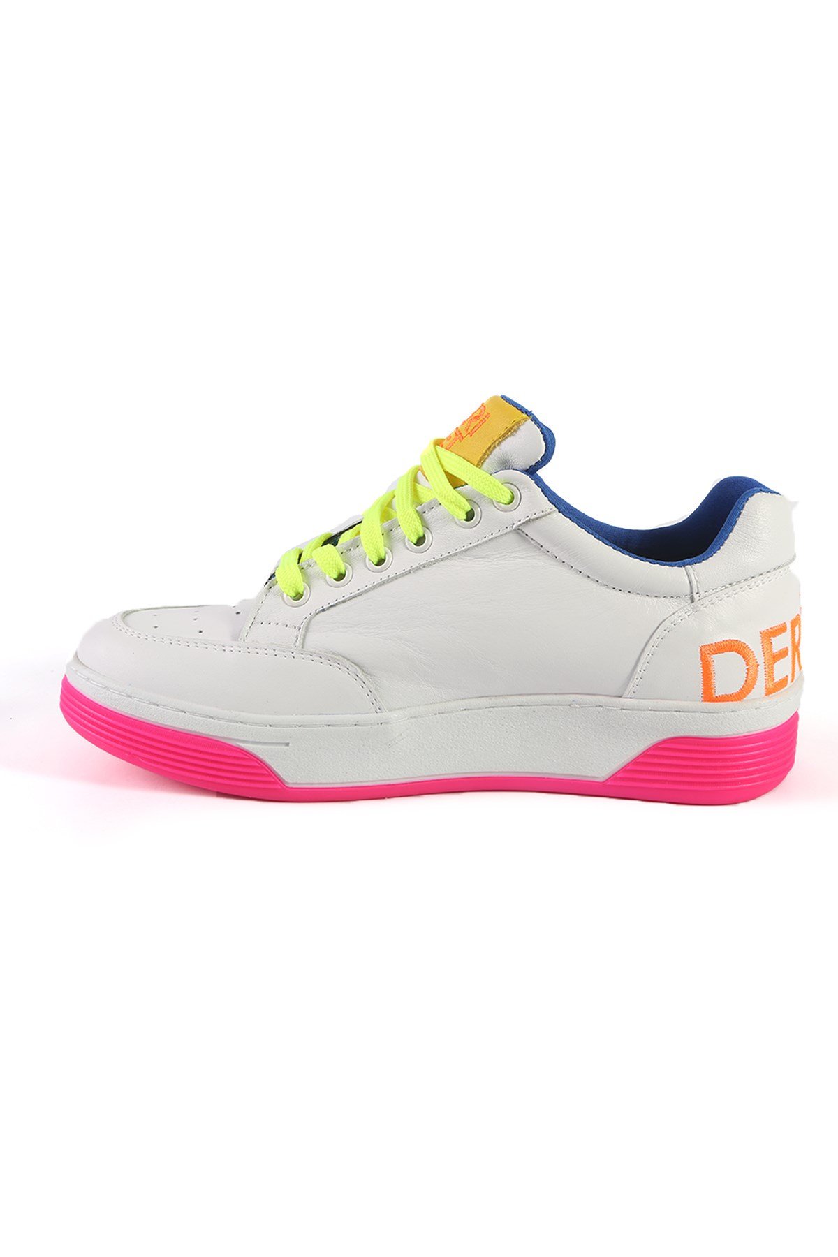 11045 DERİNET KADIN SNEAKER BEYAZA PEMBE