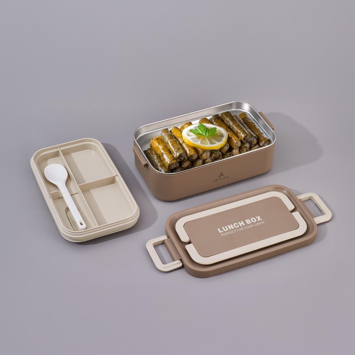 Aryıldız Bento Lunch Box Yemek Termosu Haki 1000 Ml Ar262139 