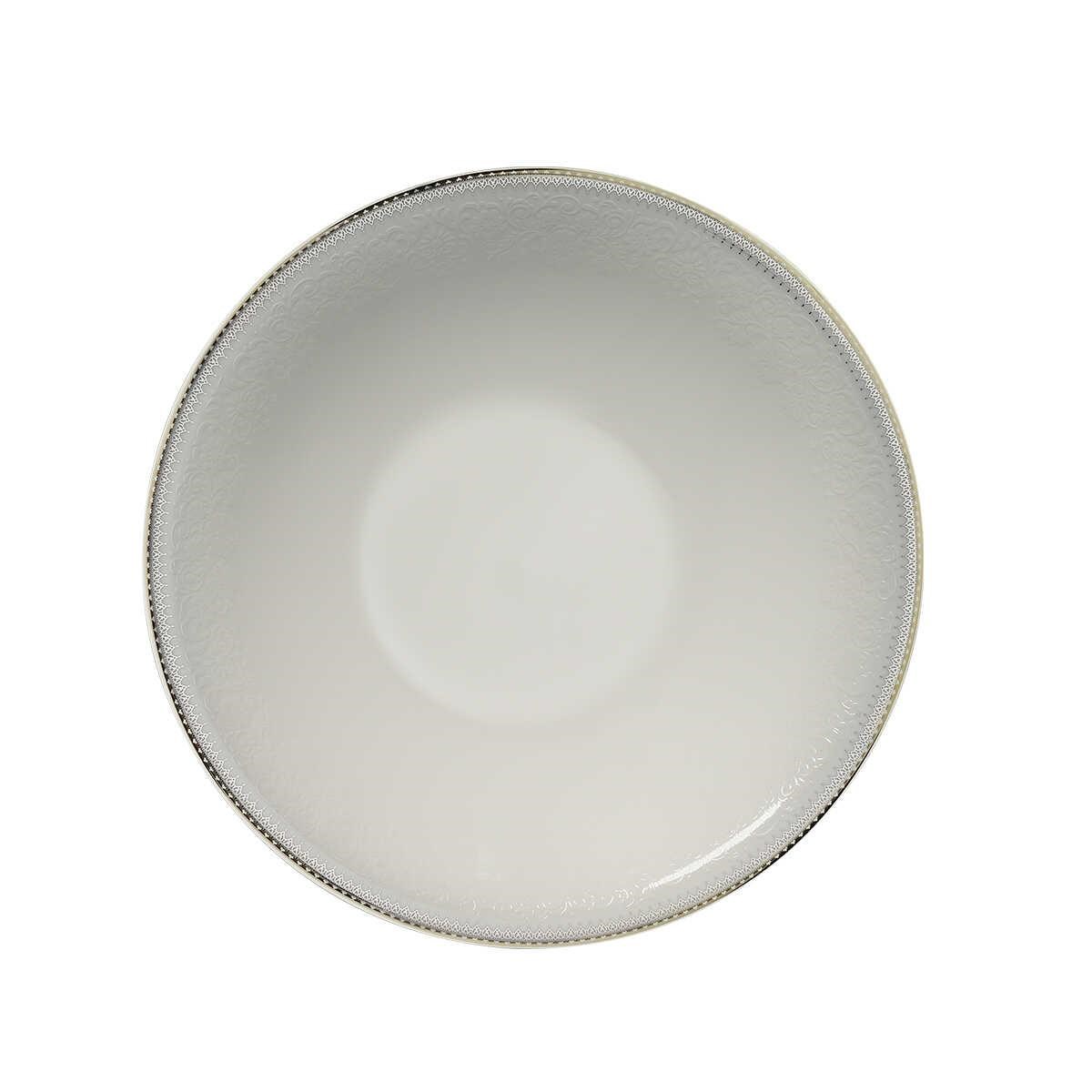 Aryıldız Bone Vienna Platin 12 Kişilik 60 Parça Porselen Yemek Takımı Ar34018 