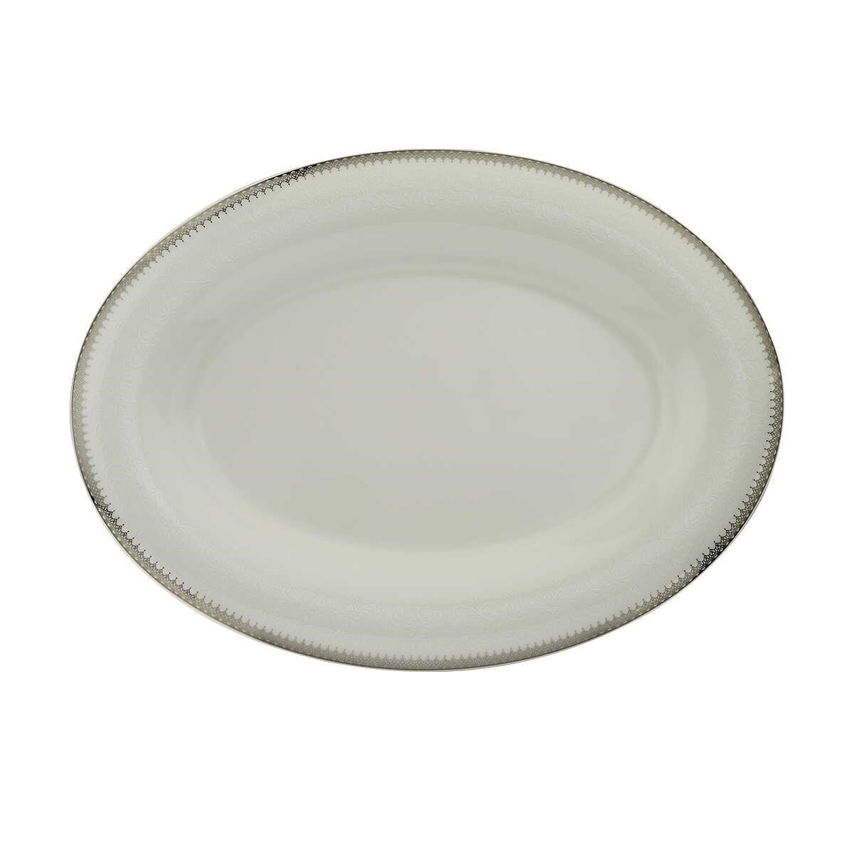 Aryıldız Bone Vienna Platin 12 Kişilik 60 Parça Porselen Yemek Takımı Ar34018 