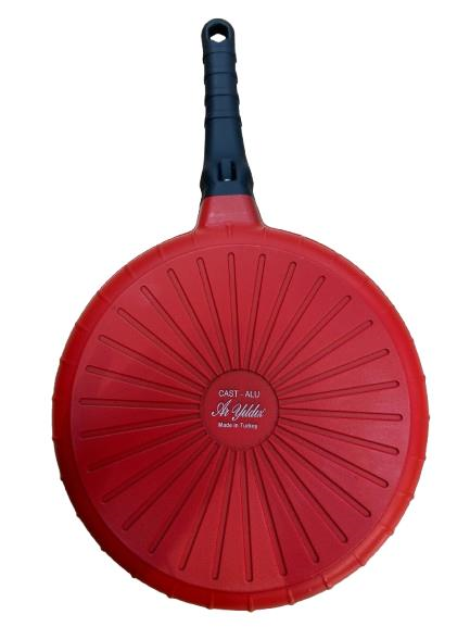 Aryıldız Fontal Cast Alu Granit Döküm Tava 28 Cm Kırmızı Ar242934 