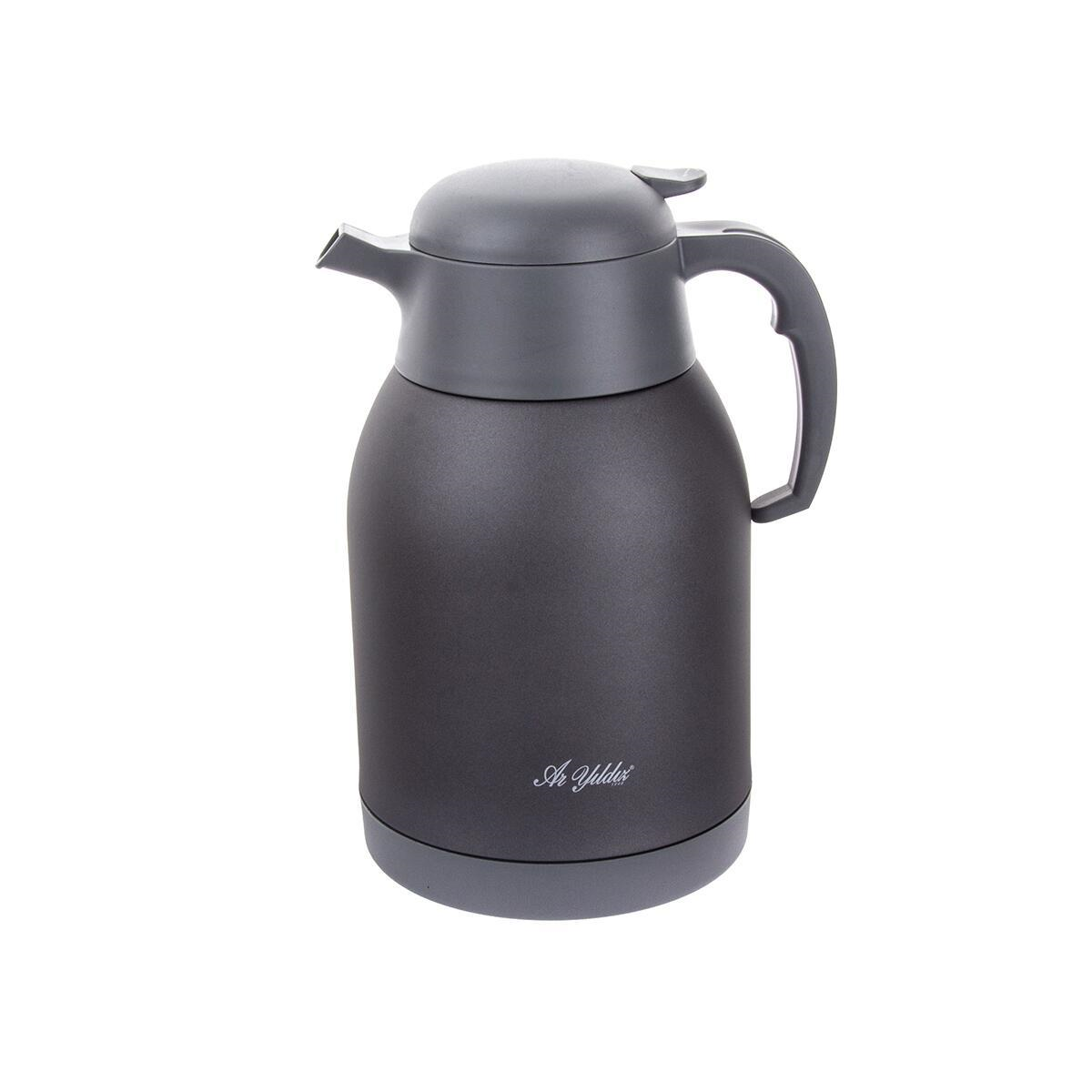 Aryıldız Ida Çelik Termos Siyah 2 Litre Ar224618 