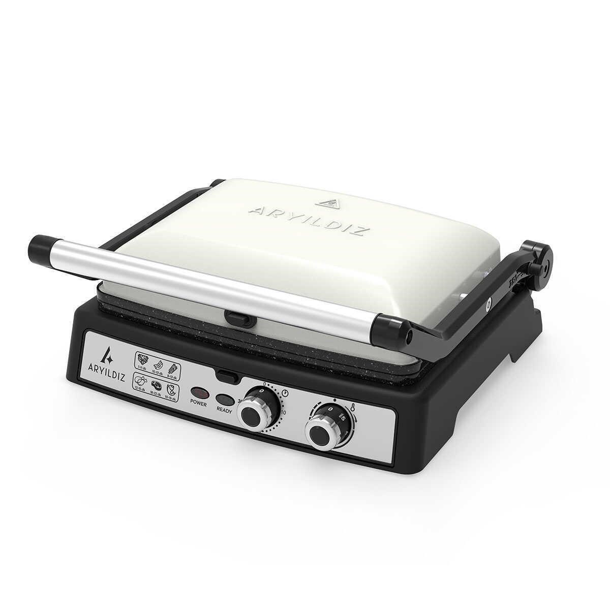 Aryıldız Multi Grill Tost Makinesi Krem Ar256695 