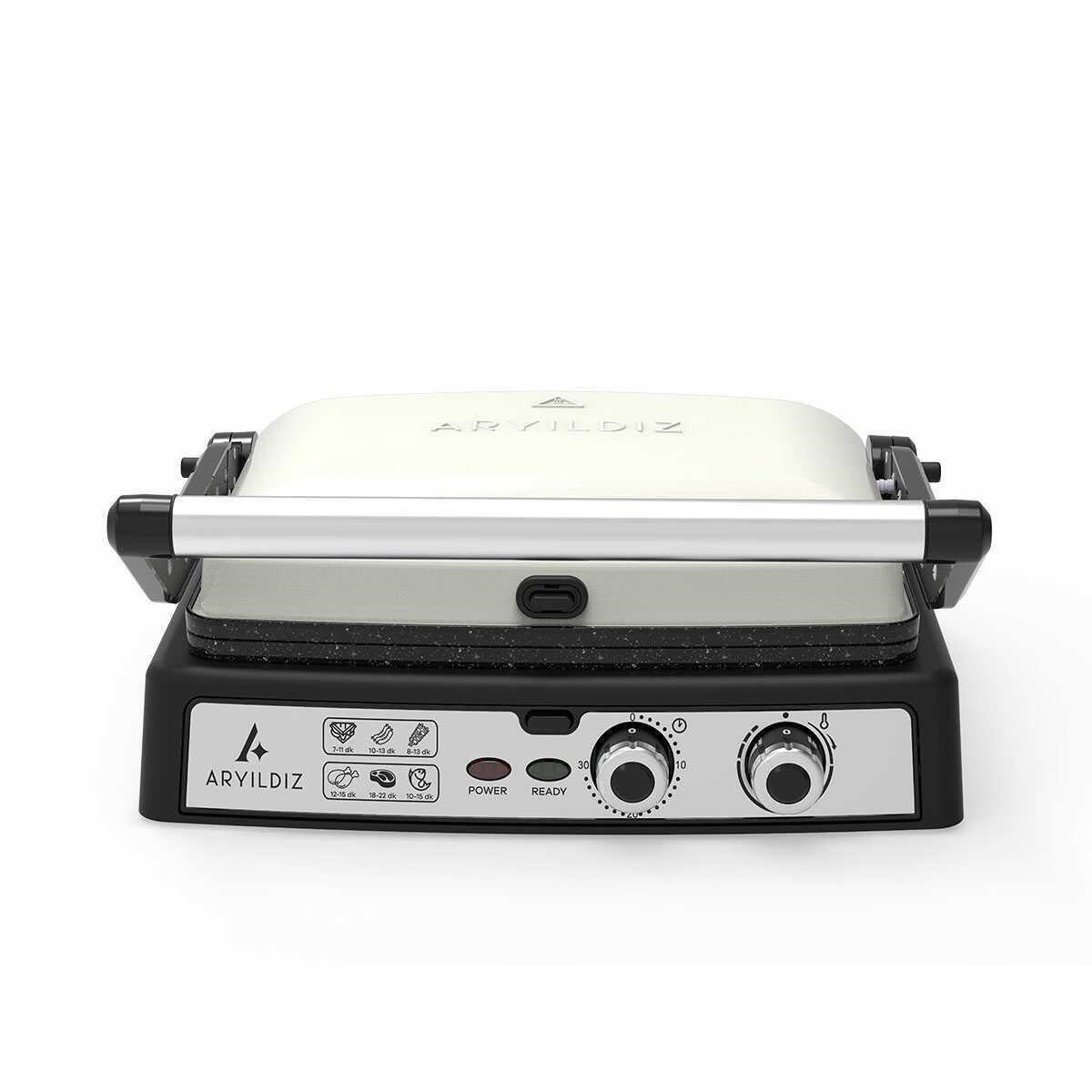 Aryıldız Multi Grill Tost Makinesi Krem Ar256695 