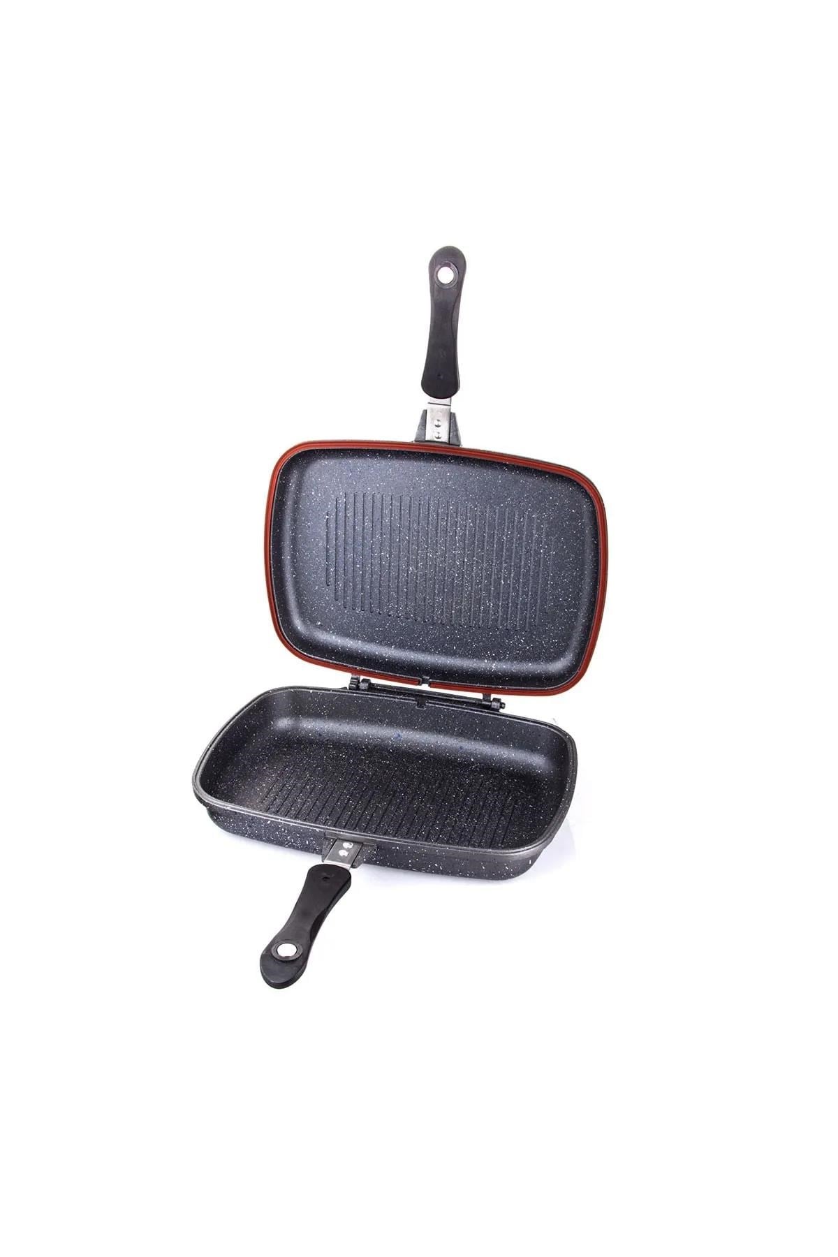 Aryıldız T/T Martis Double Granit Balık Izgara Tava 36 Cm 