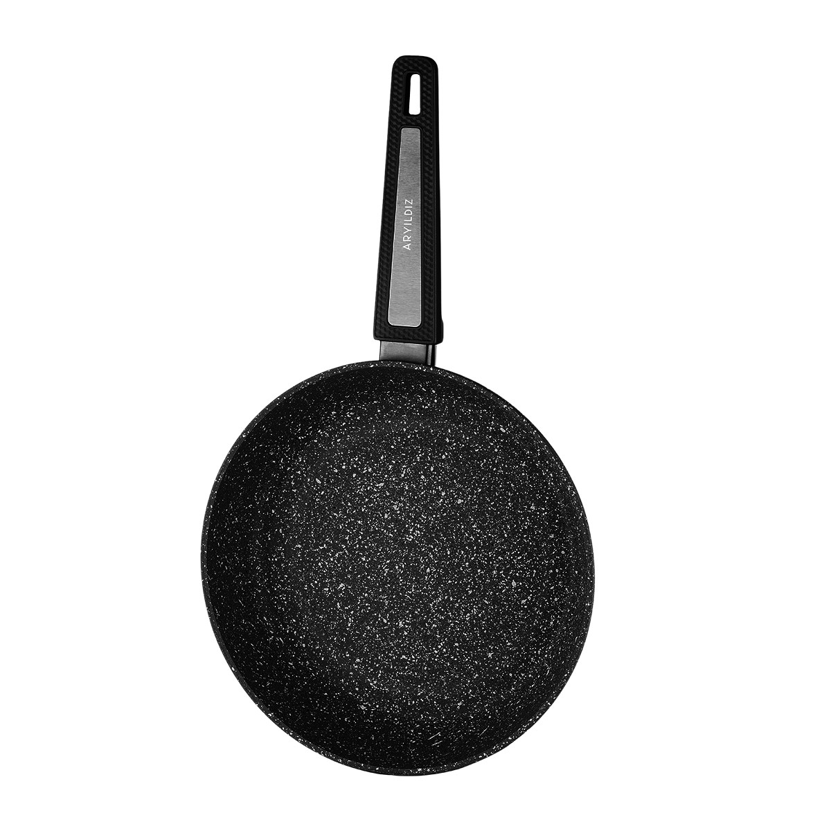 Aryıldız Vortex Galaxy Siyah 7 Parça Granit Tencere Seti Ar260227 
