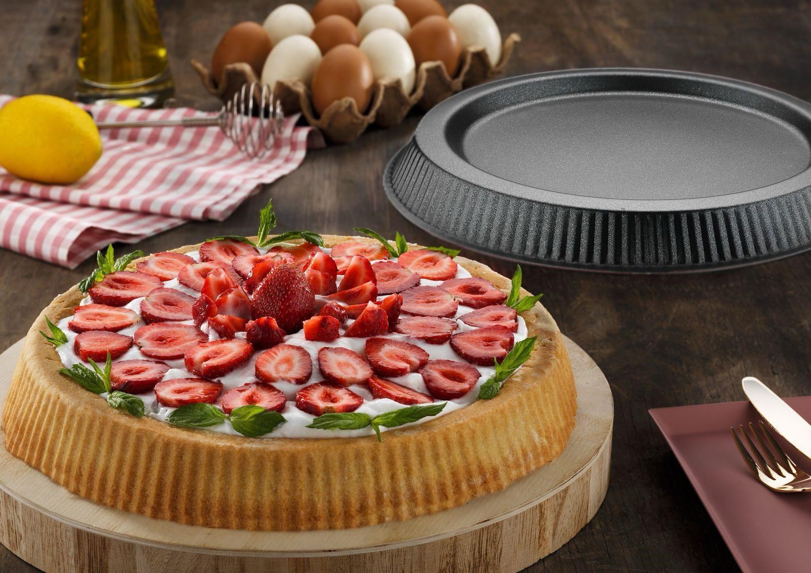 Brioni Diamond Tart Kalıbı Siyah 30 Cm 