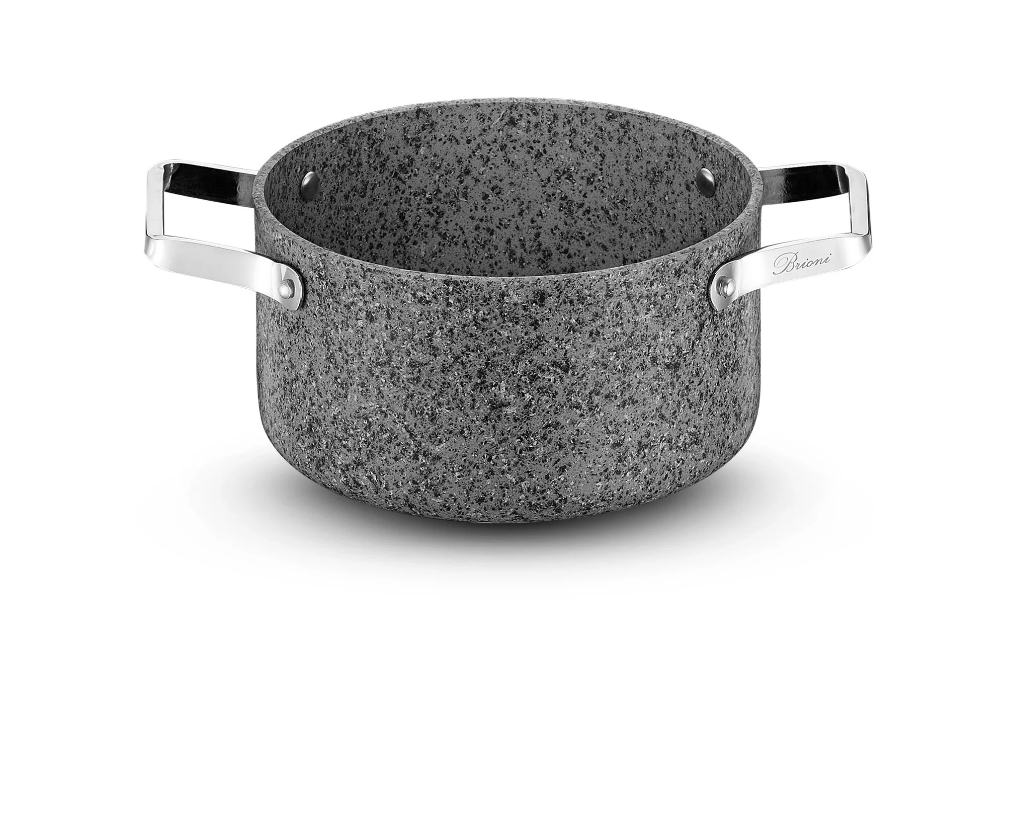 Brioni Stone-Age 24 Cm Çizilmez Yanmaz Yapışmaz İndüksiyon Derin Tencere Sh-132 