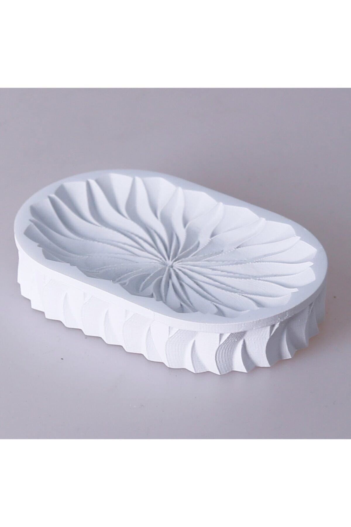 By Selim Artemis Beyaz 5 Parça Polyester Banyo Seti 