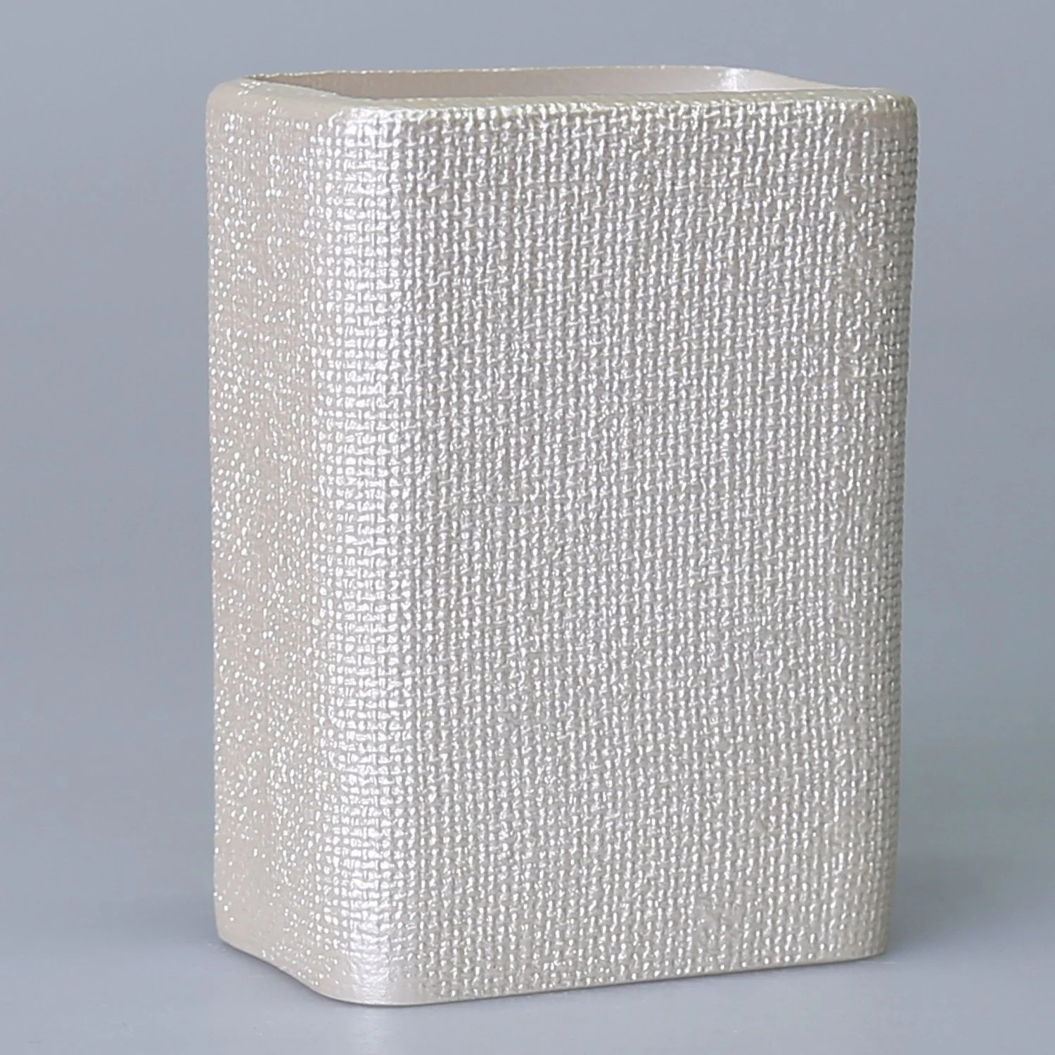 By Selim Linen İnci 5 Parça Polyester Banyo Seti 