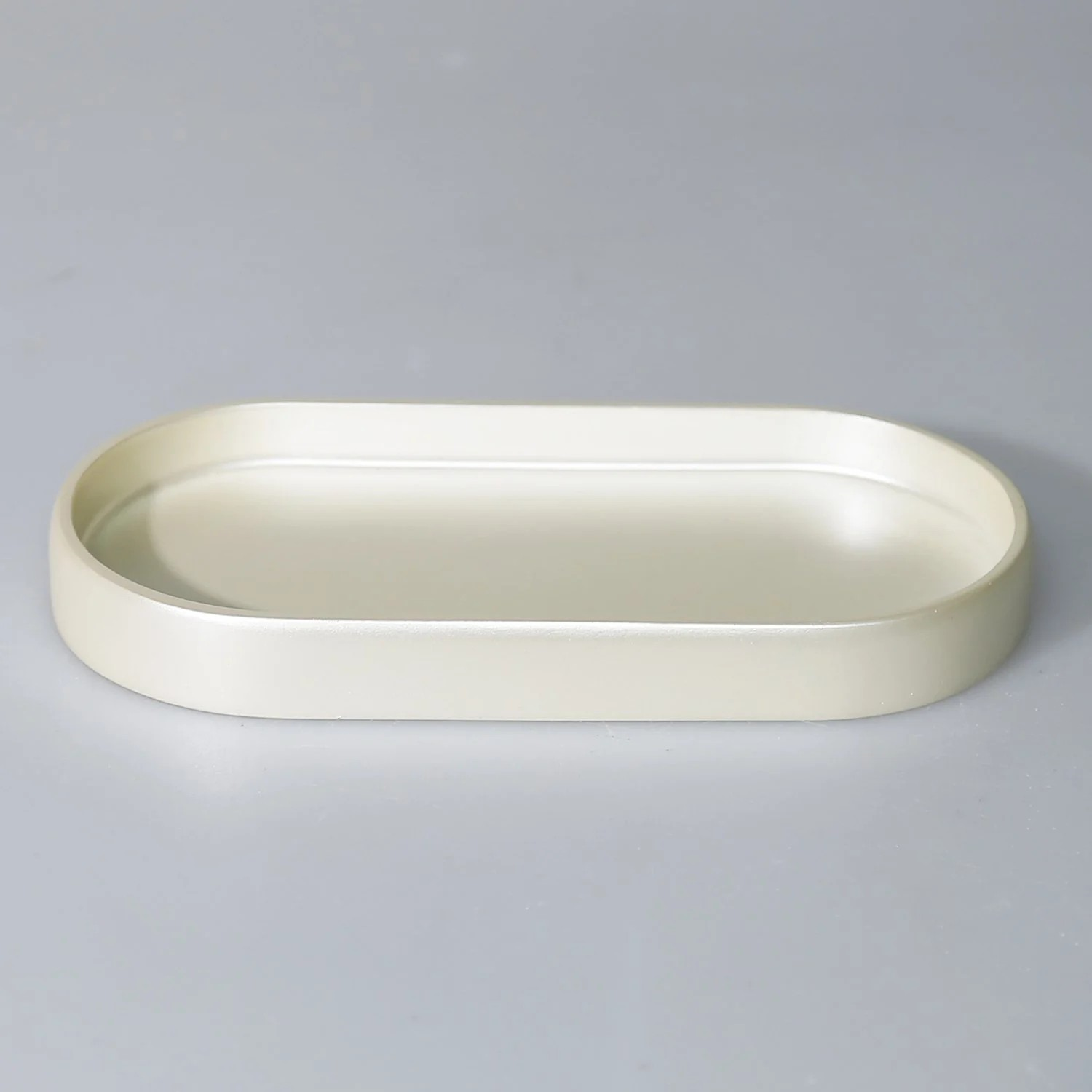 By Selim Linen İnci 5 Parça Polyester Banyo Seti 