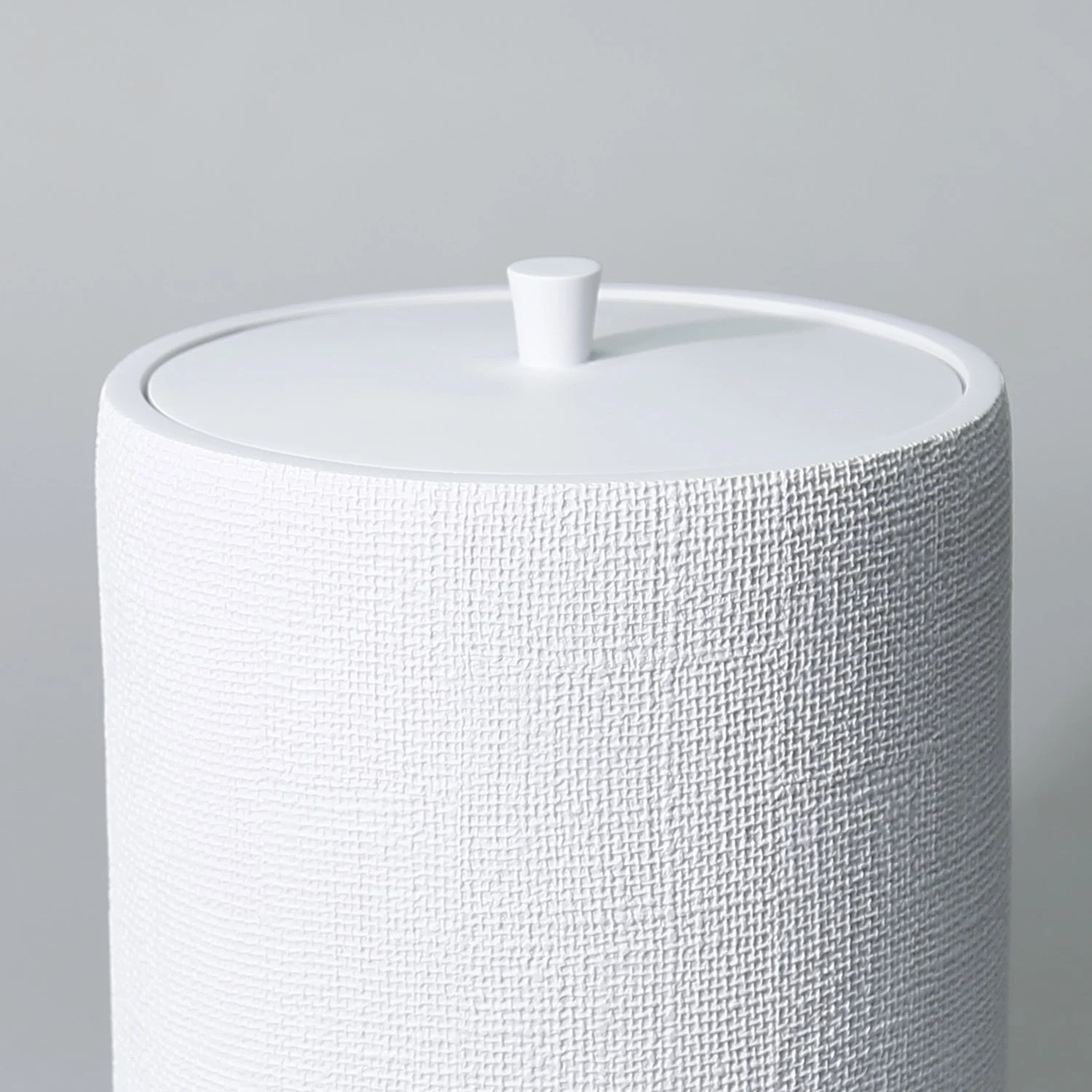 By Selim Natural Beyaz 5 Parça Polyester Banyo Seti 