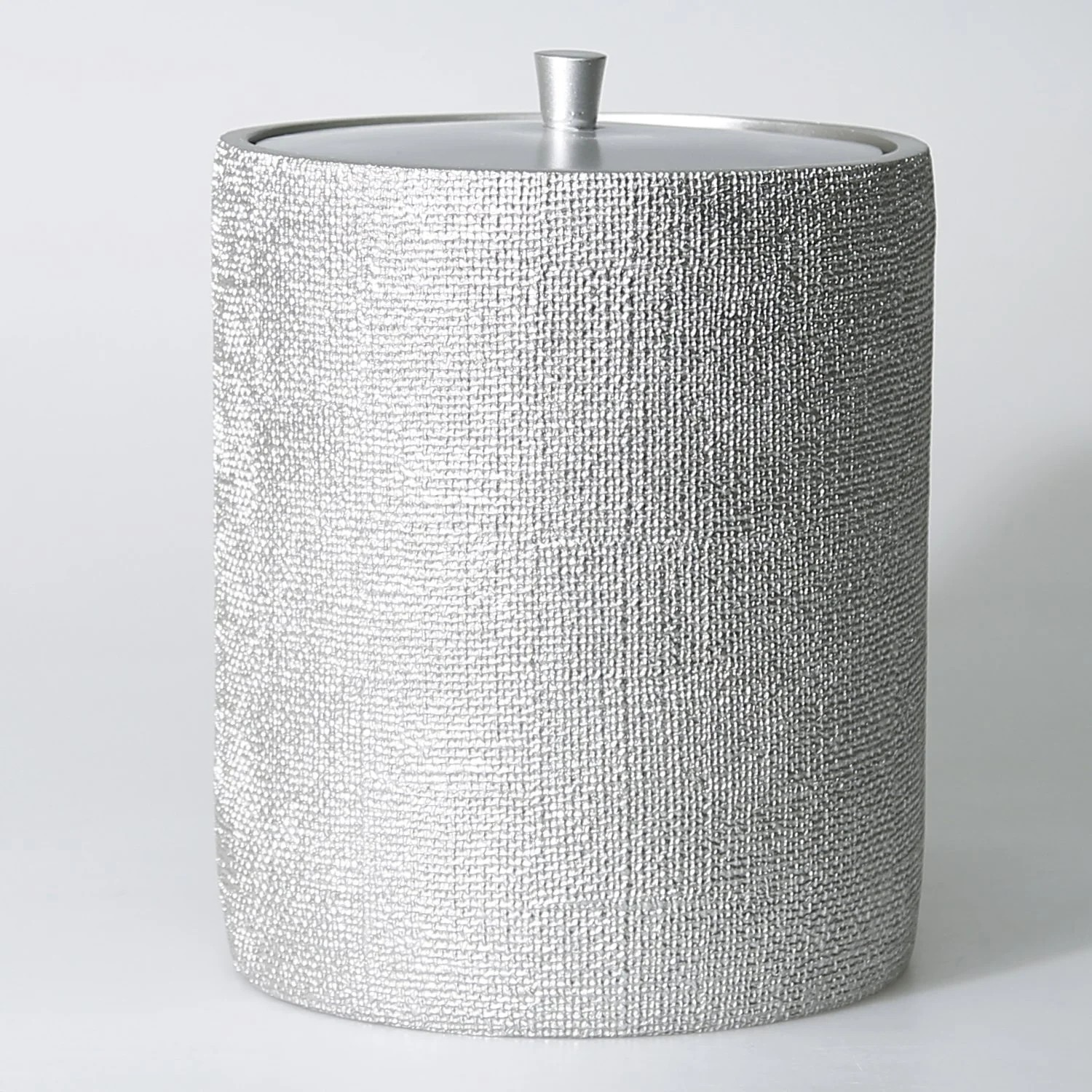 By Selim Natural Gümüş 5 Parça Polyester Banyo Seti 