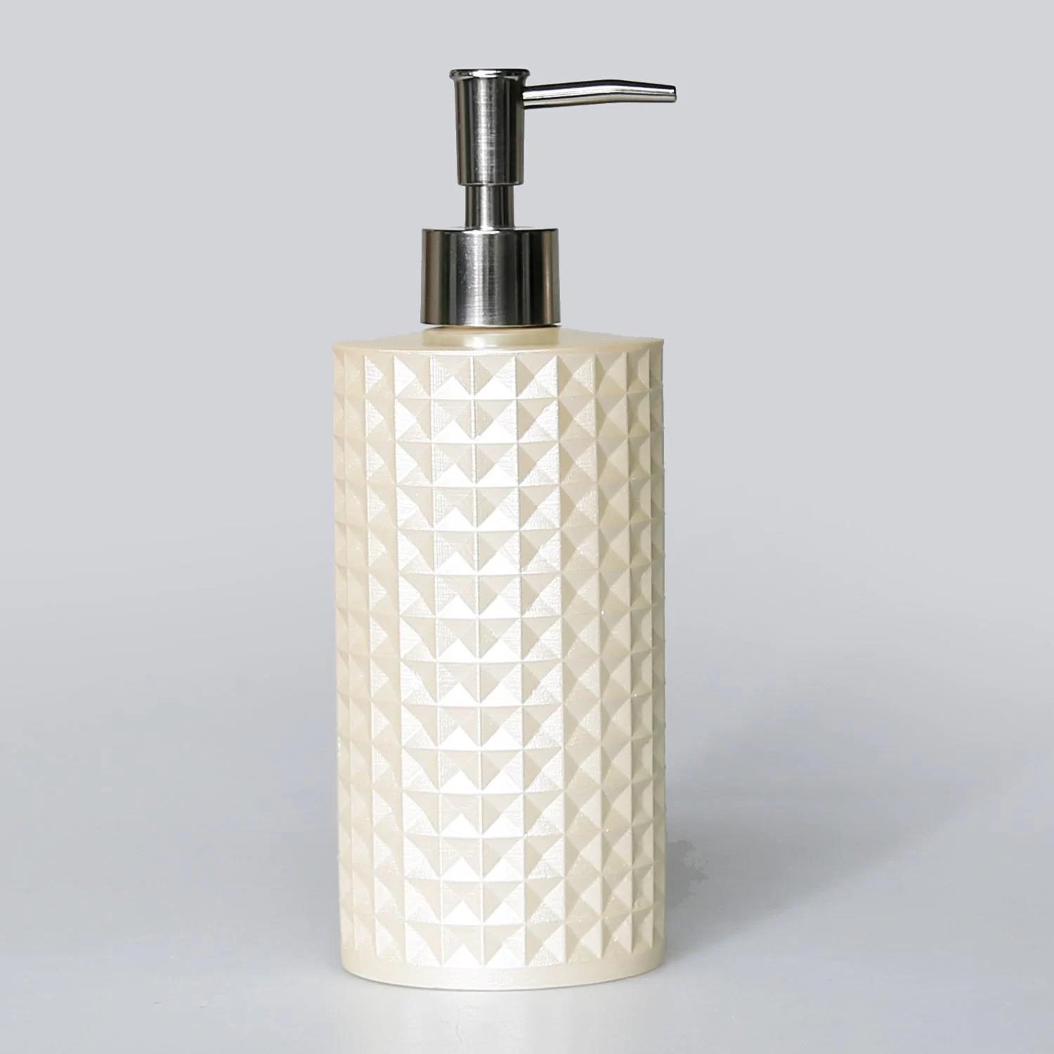 By Selim Neptune İnci 5 Parça Polyester Banyo Seti 