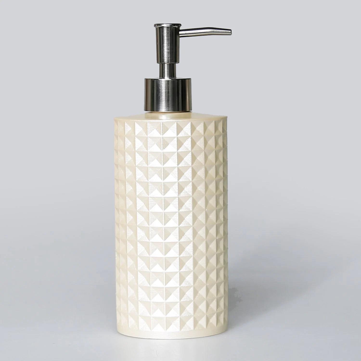 By Selim Neptune İnci 5 Parça Polyester Banyo Seti 