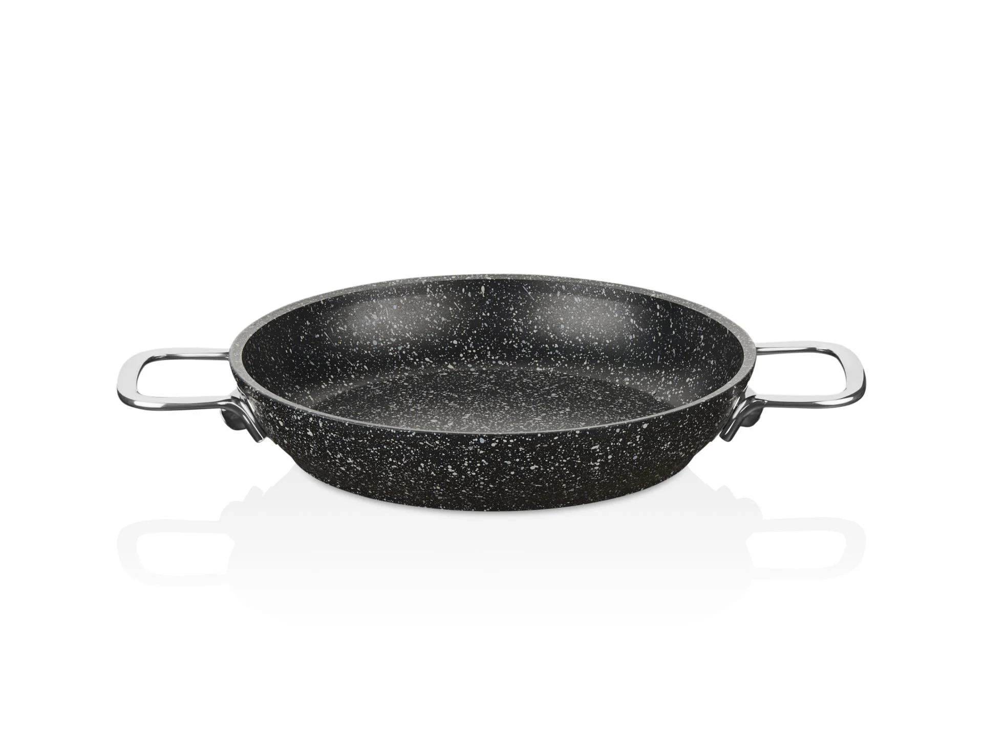 Falez Black Line Granit Sahan 24 Cm Siyah BLN 1021 