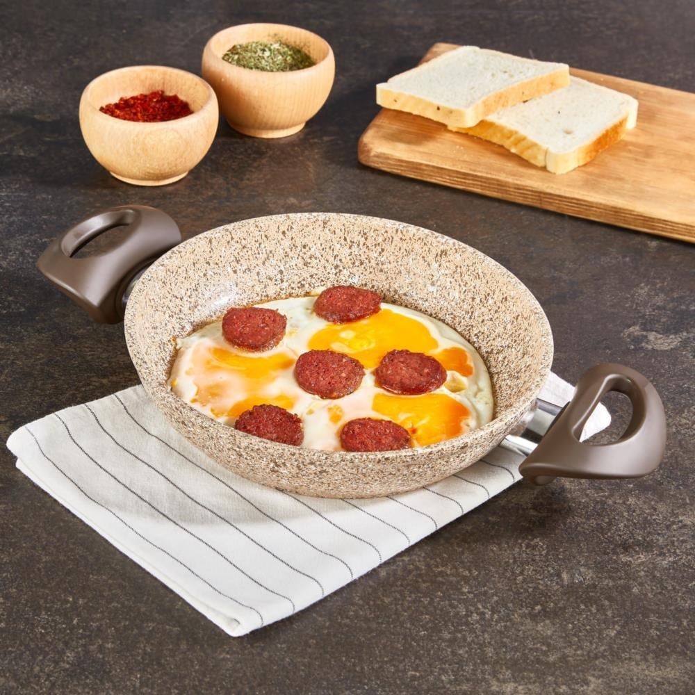 Falez Creamy Granit Sahan 22 Cm Cre 3014 