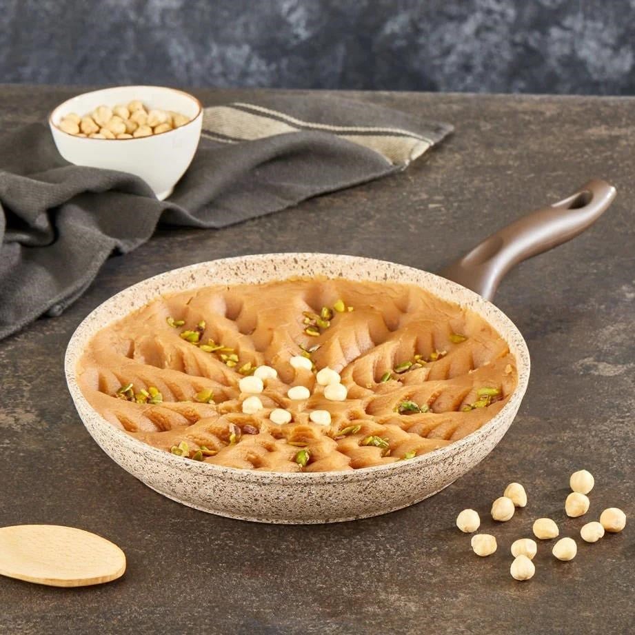 Falez Creamy Granit Tava 30 Cm Cre 3012 
