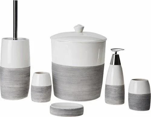 Fame Kitchen UN 434 Seramik 6 Parça Banyo Seti 