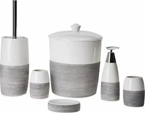 Fame Kitchen UN 434 Seramik 6 Parça Banyo Seti 