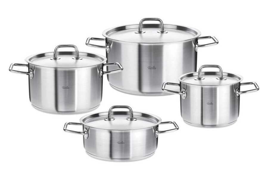 Fissler Berlin Çelik Tencere Seti 8 Parça 