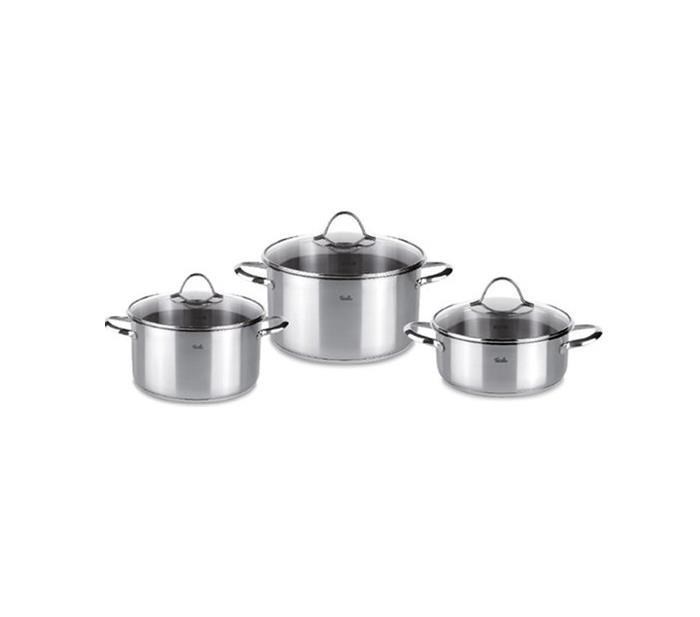 Fissler Paris 3 Parça Çelik Tencere Seti 