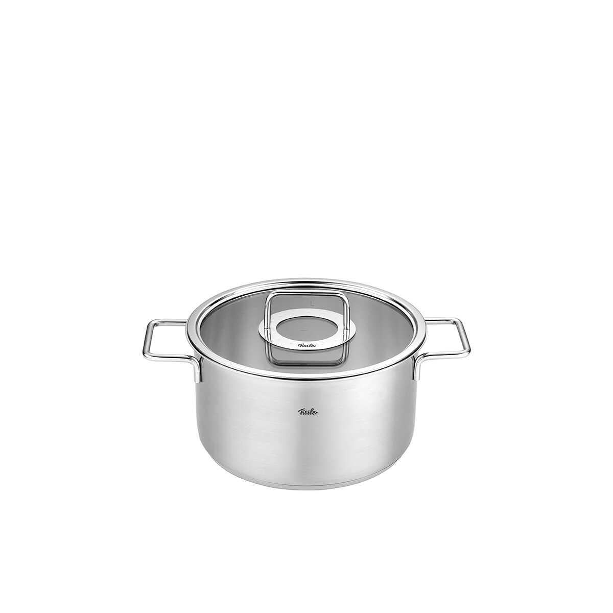 Fissler Pure Collection 8 Parça Çelik Tencere Seti Cam Kapak 