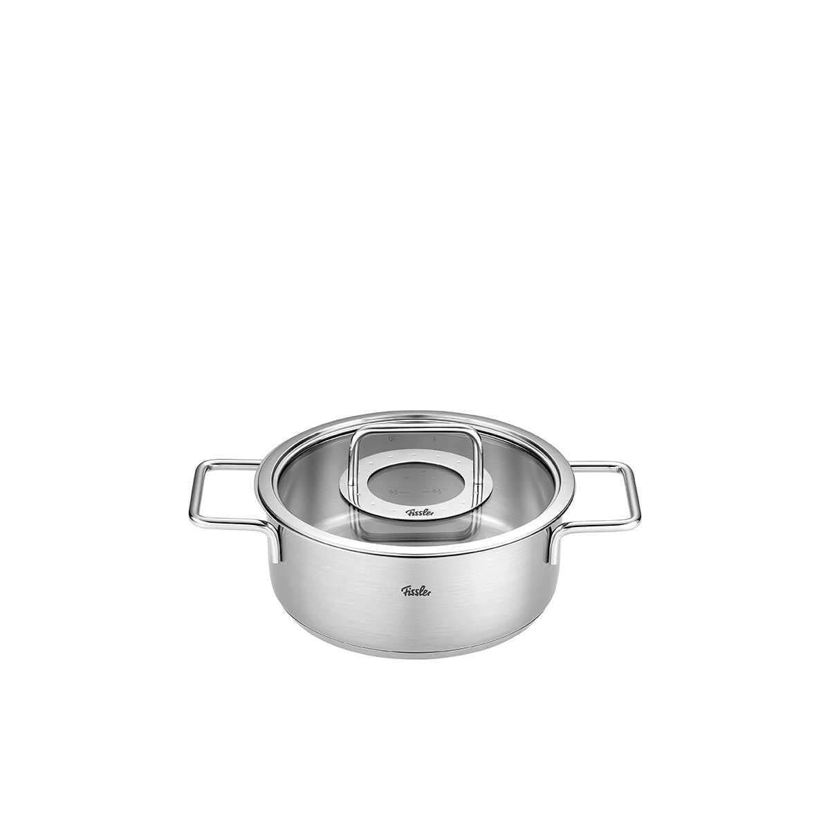Fissler Pure Collection 8 Parça Çelik Tencere Seti Cam Kapak 