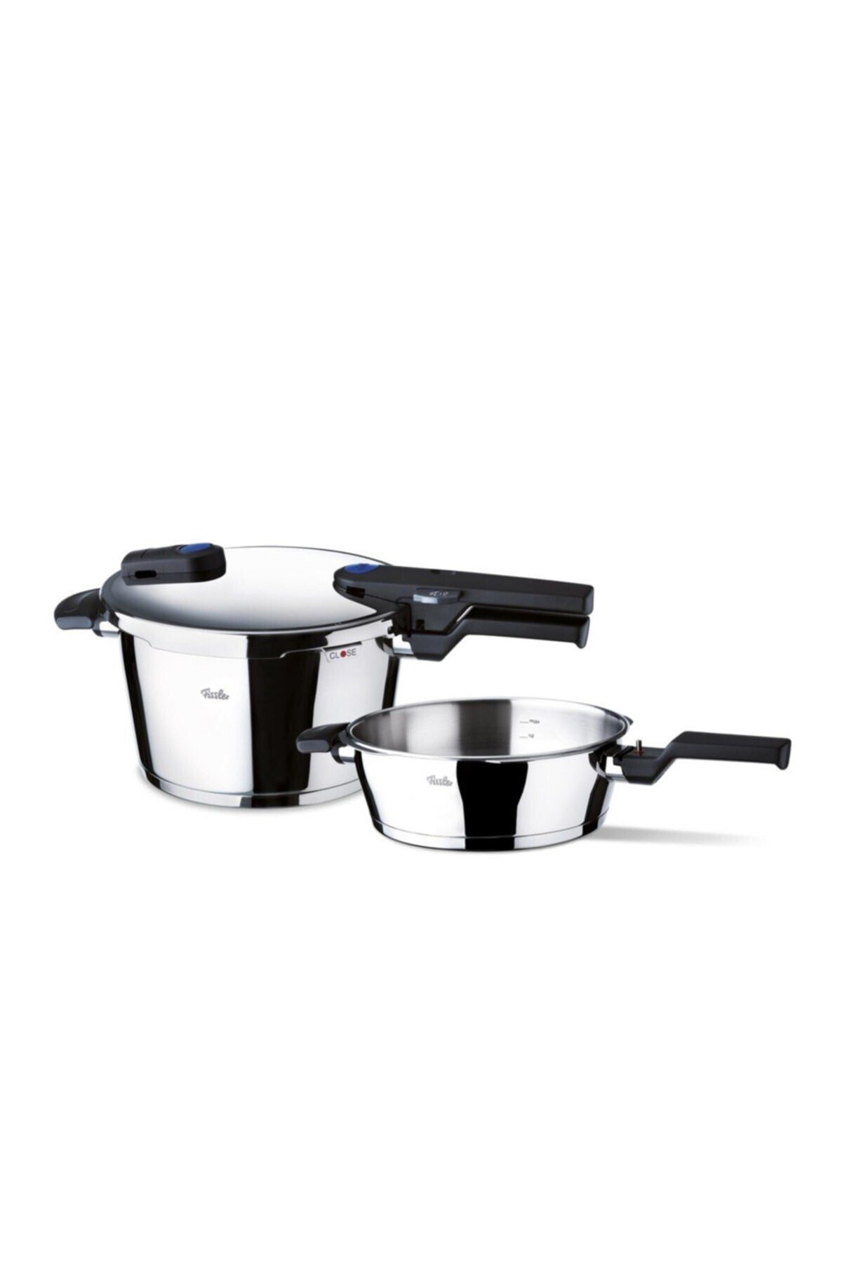 Fissler Vitaquick Bluepoint Düdüklü Tencere Seti 8.0 lt + 4.0 lt 