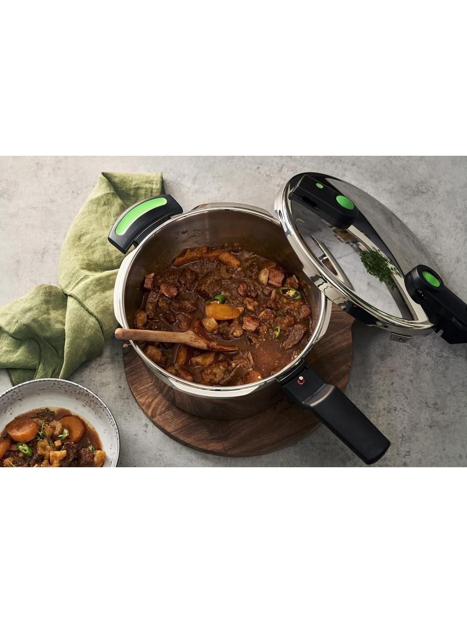 Fissler Vitaquick Green Point Düdüklü Tencere Set 6+3.5 Litre 
