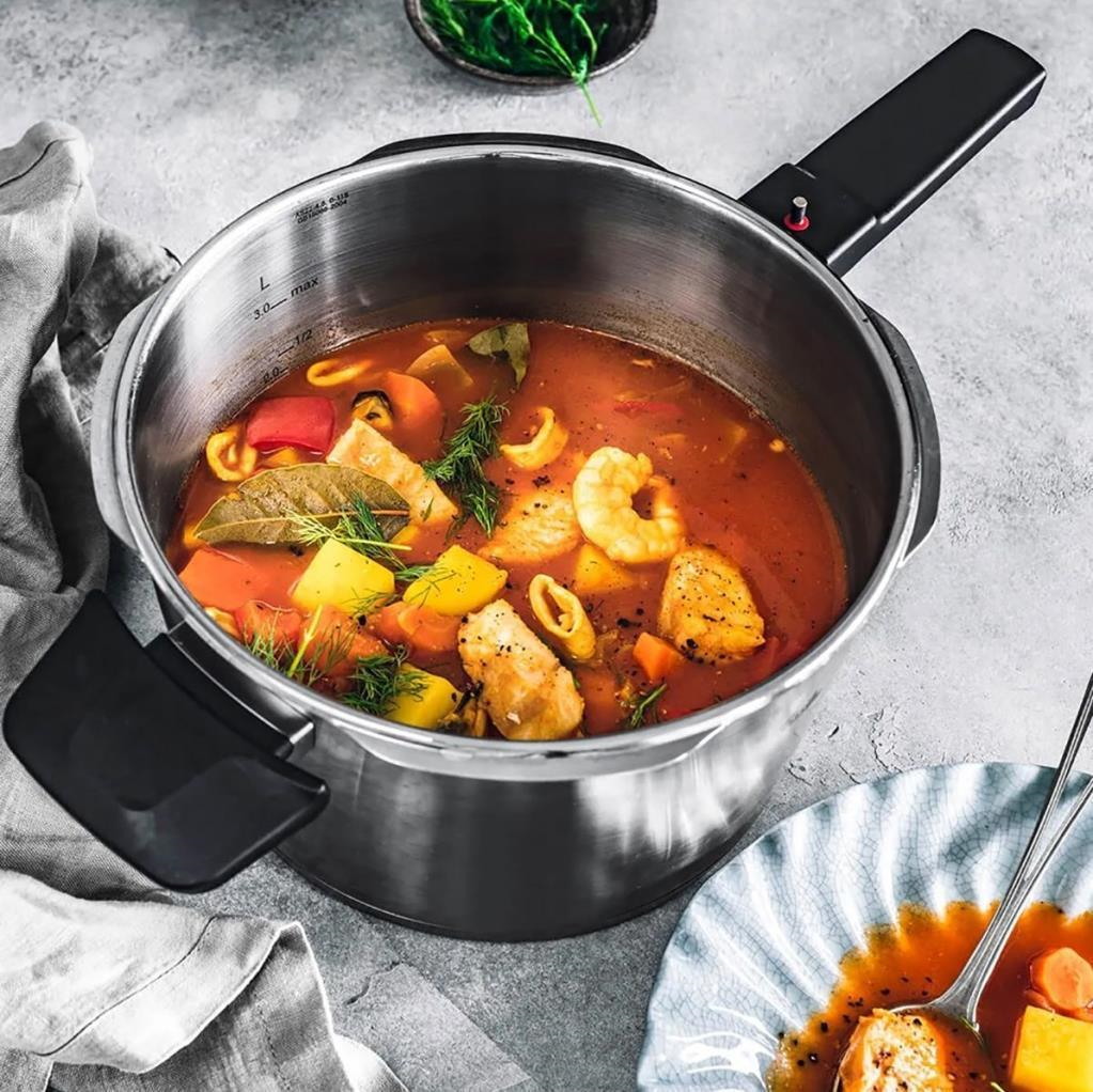 Fissler Vitaquick Premium 6 Litre + 3.5 Litre Düdüklü Tencere Seti 