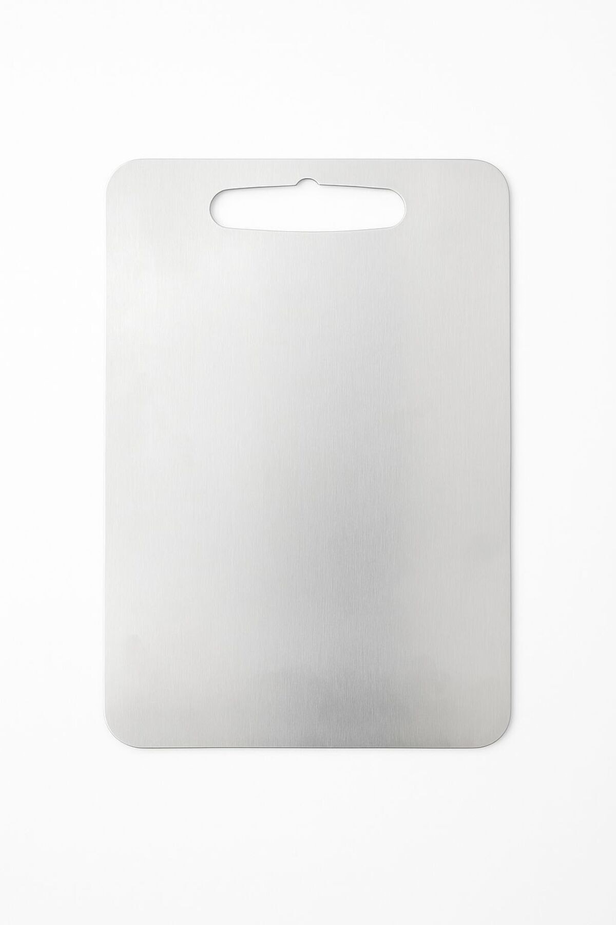 İnci Çelik 304 Paslanmaz Çelik Kesme Tahtası Antibakteriyel Pano Küçük 27 x 21 Cm 