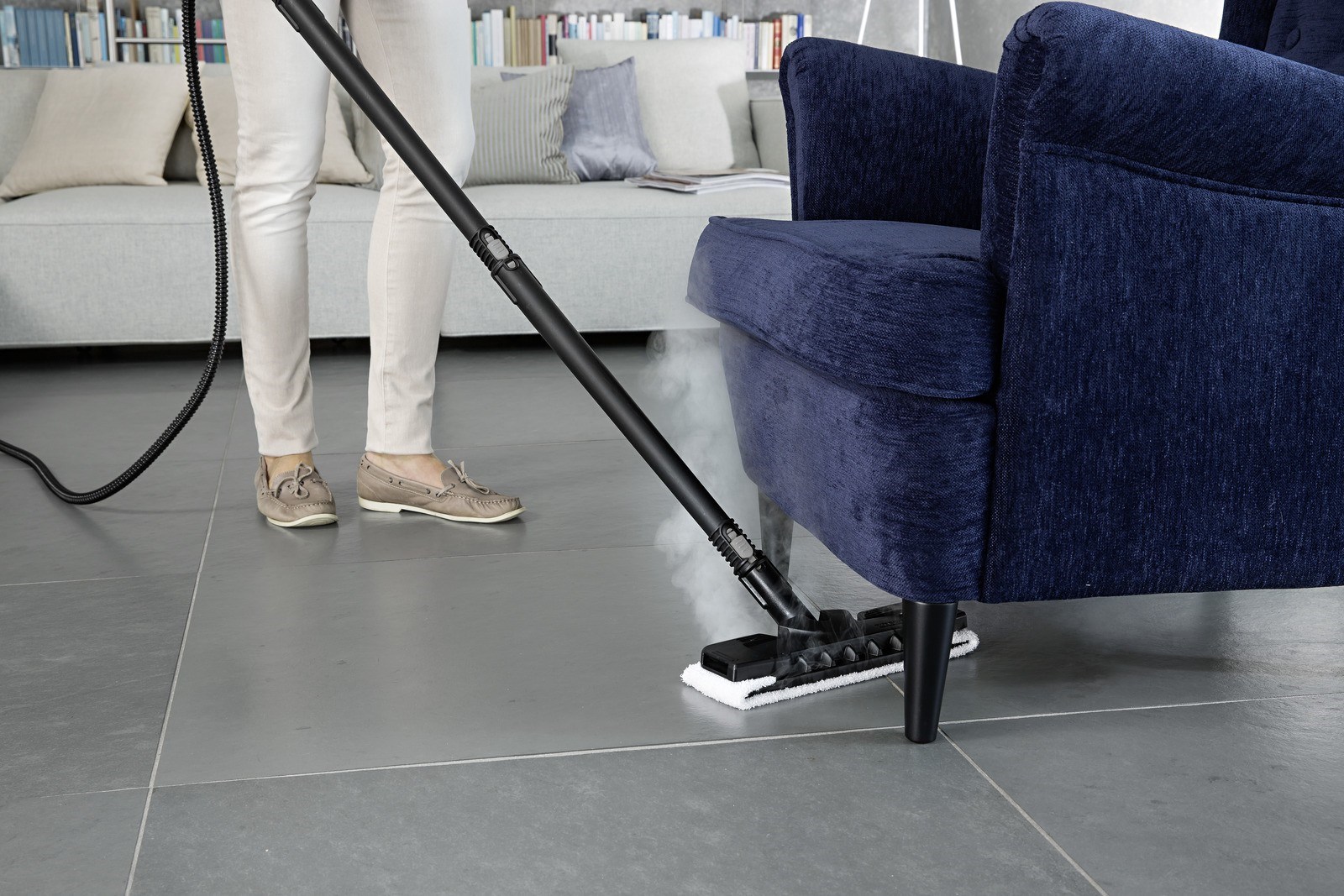 Karcher Kst 2+ Cloth Set 1500W 3.2 Bar Buharlı Temizlik Makinesi Beyaz 