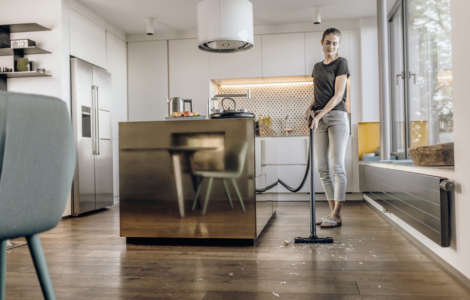 Karcher Kwd 1 W V-12/2/18 Islak Kuru Elektirikli Süpürge 1000 Watt 