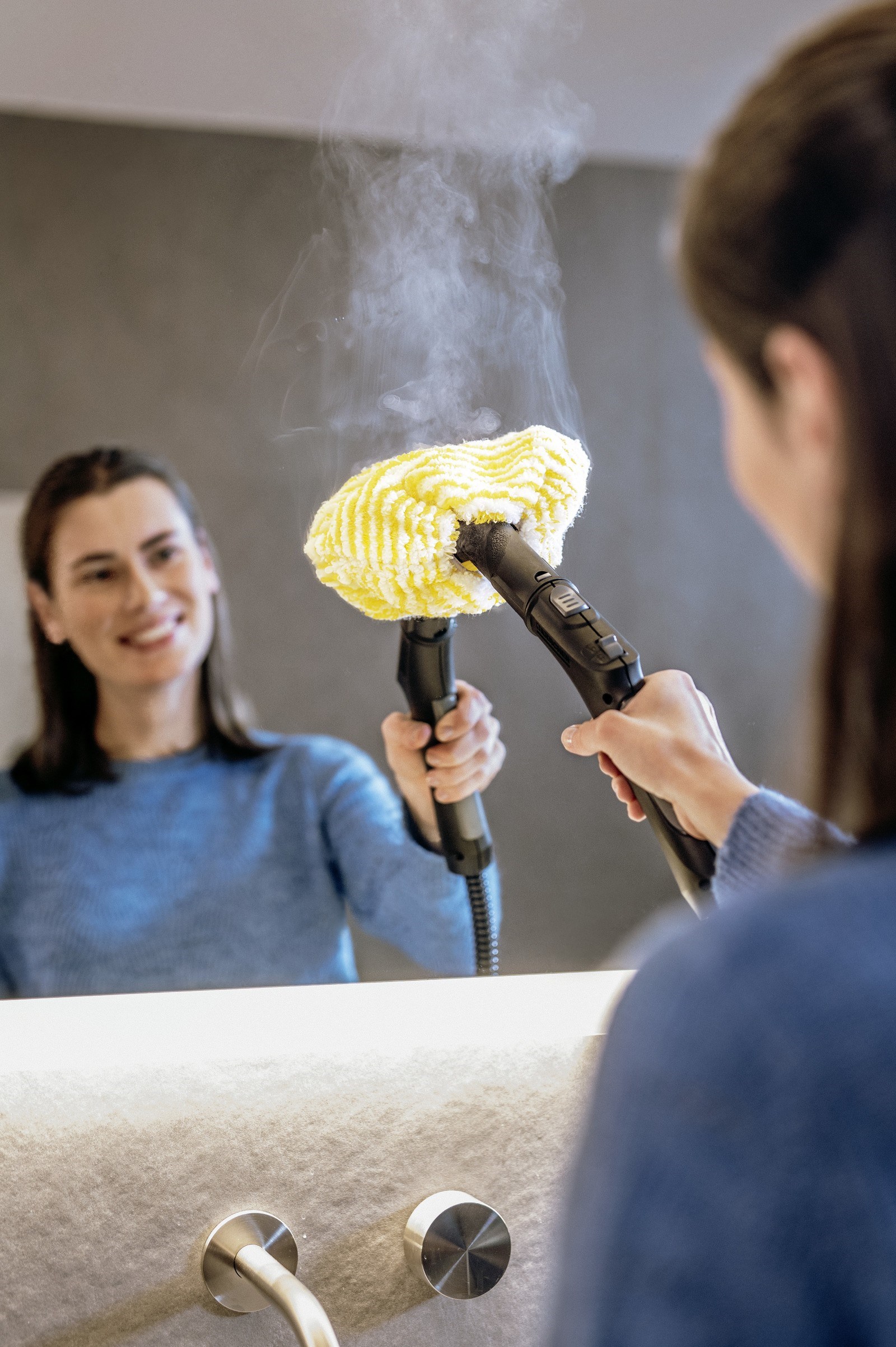 Karcher SC 5 EasyFix Iron Plug EU Buharlı Temizleme Makinesi Beyaz 