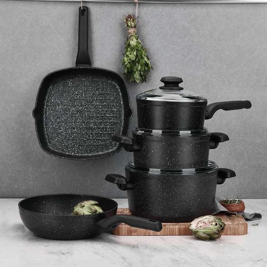Korkmaz A1121 Ornella 35x25 Cm Dikdörtgen Grill Tava 