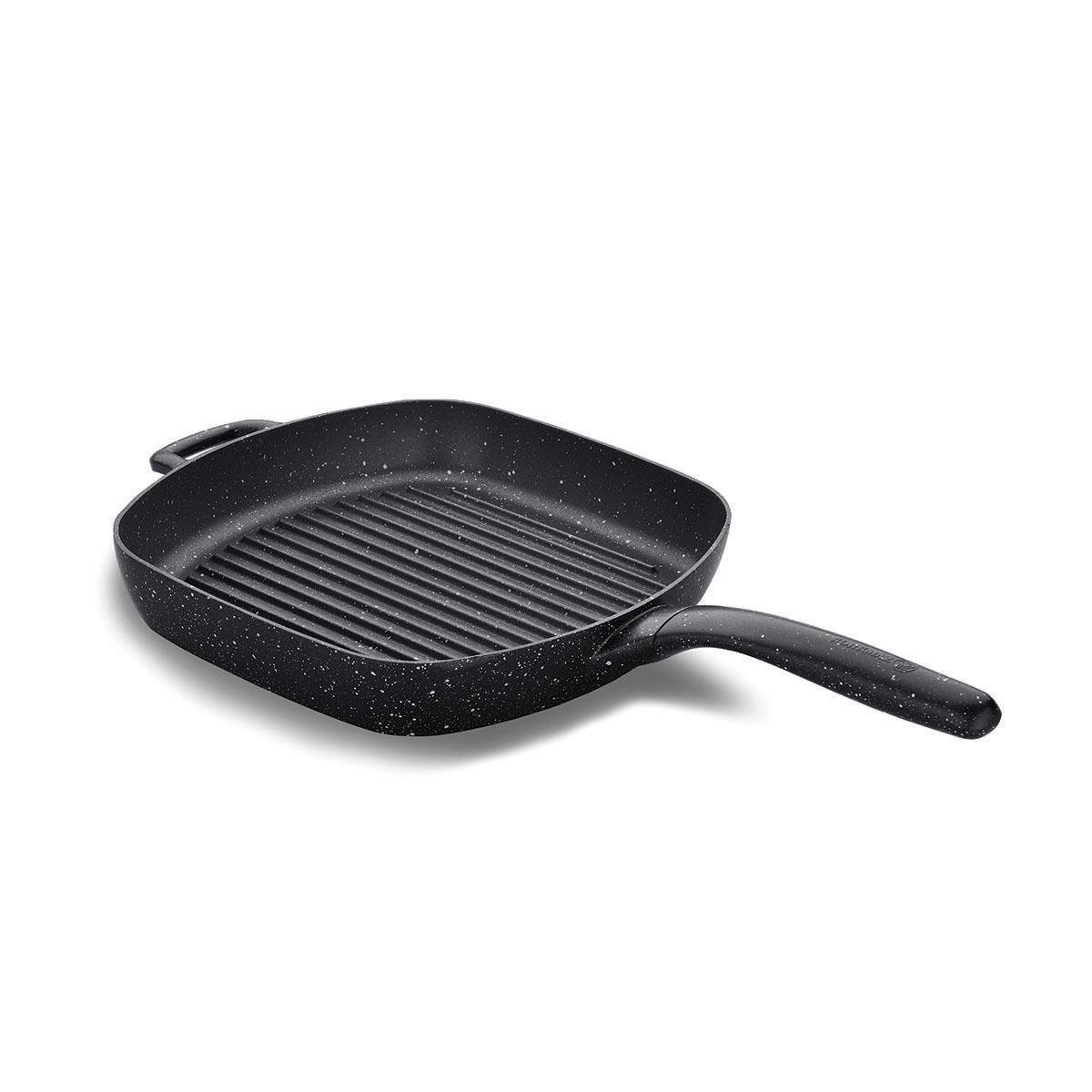 Korkmaz A1373 Gusto Volkanit Kare Grill Tava 28x28 Cm 