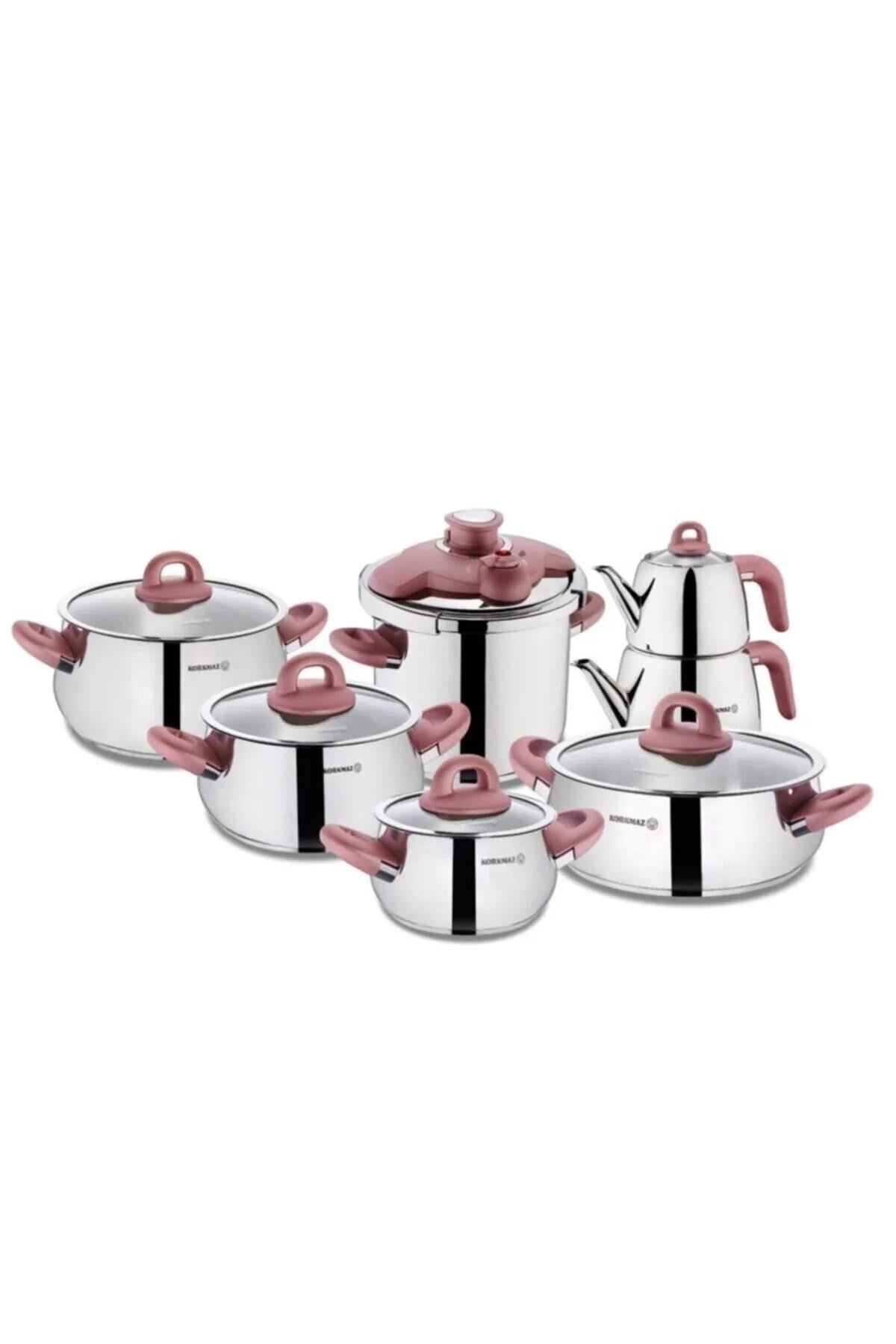 Korkmaz A1756-1 Bella Rosegold 14 Parça Hiper Set 