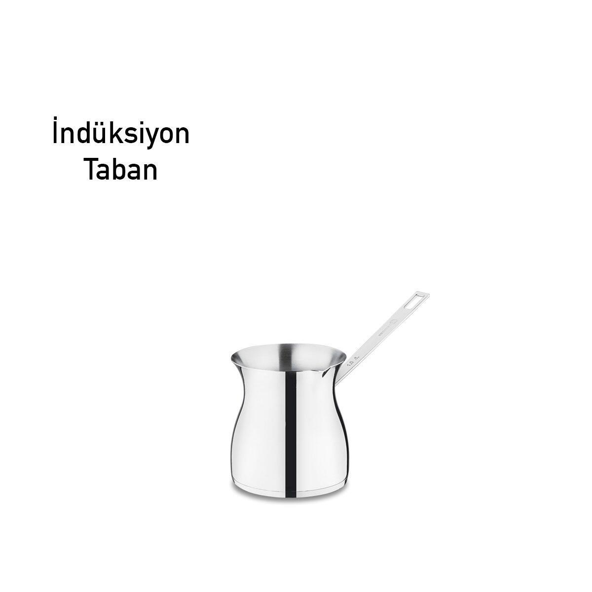 Korkmaz A295 Terra İndüksiyon Çelik Cezve 1 Litre 