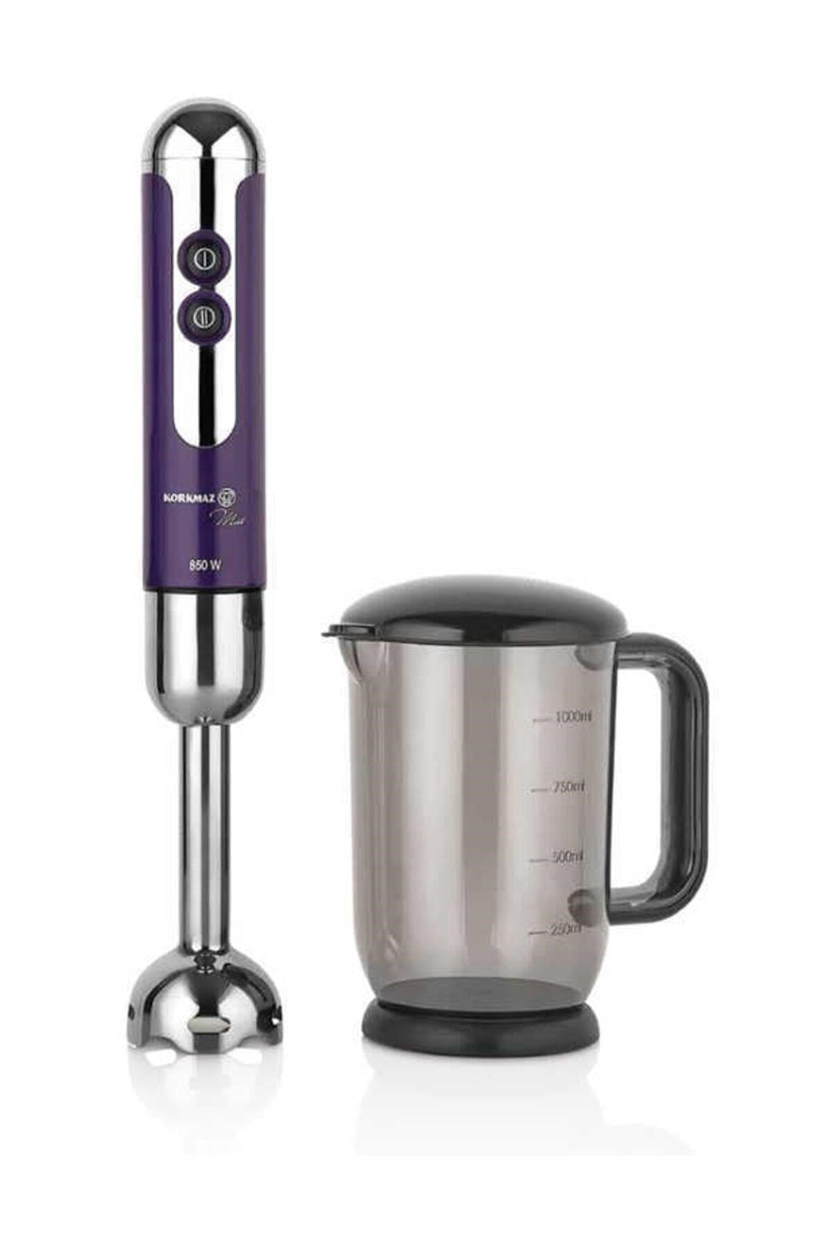 Korkmaz A446-08 Mia Duo Blender Set Lavanta/Krom 