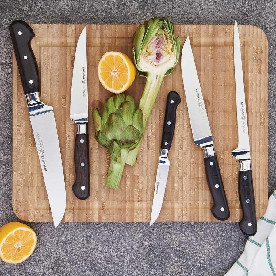 Korkmaz A712-03 Sürmene Şef Bıçak 17,5 Cm 