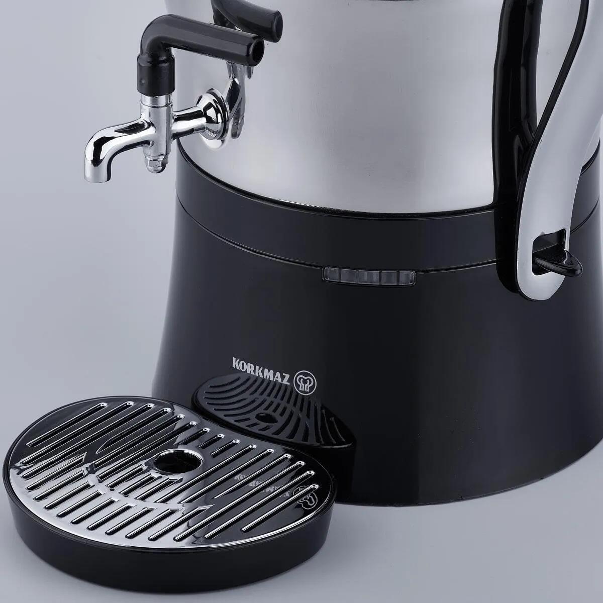 Korkmaz A842 Çaykolik-2 Semaver Inox/Krom 