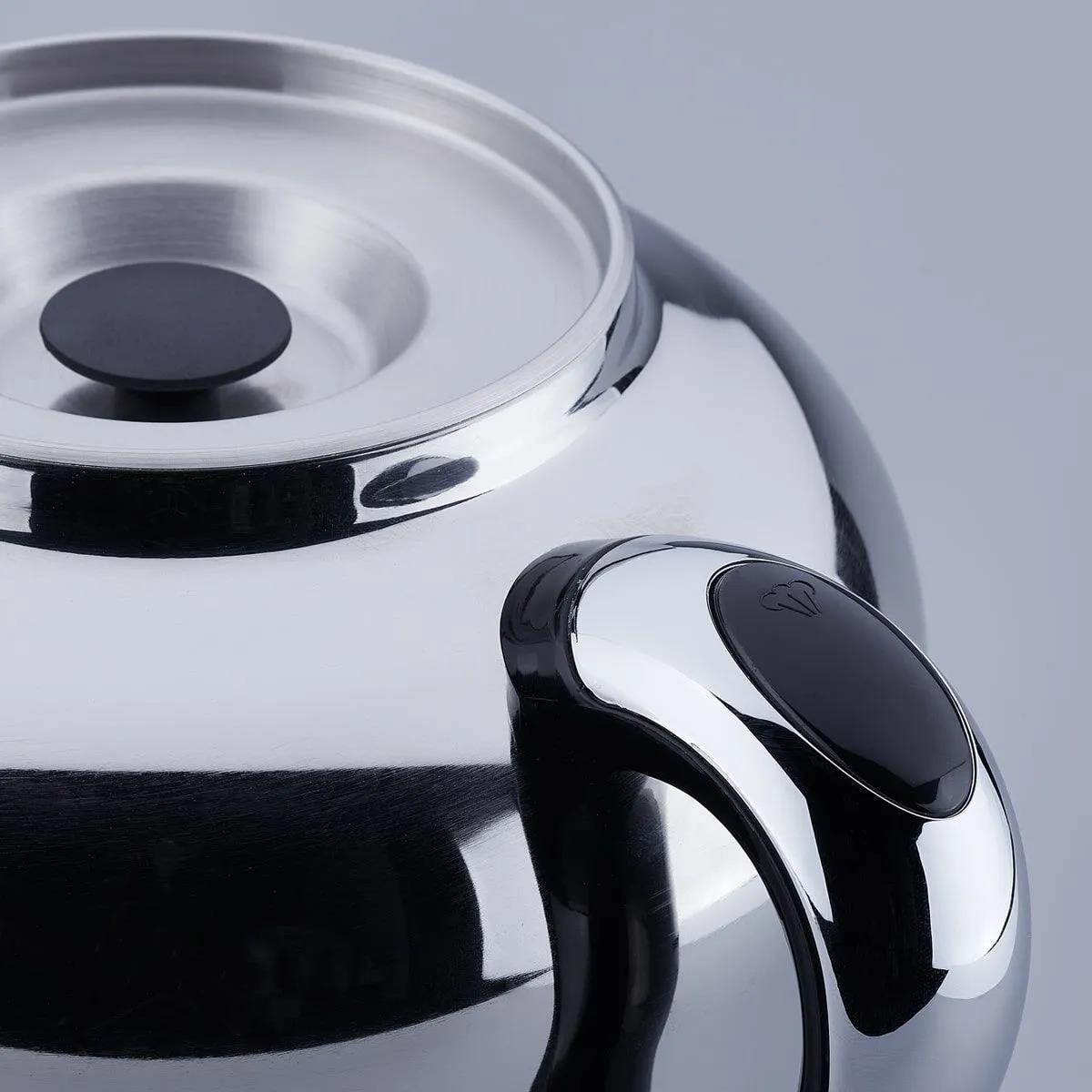 Korkmaz A842 Çaykolik-2 Semaver Inox/Krom 