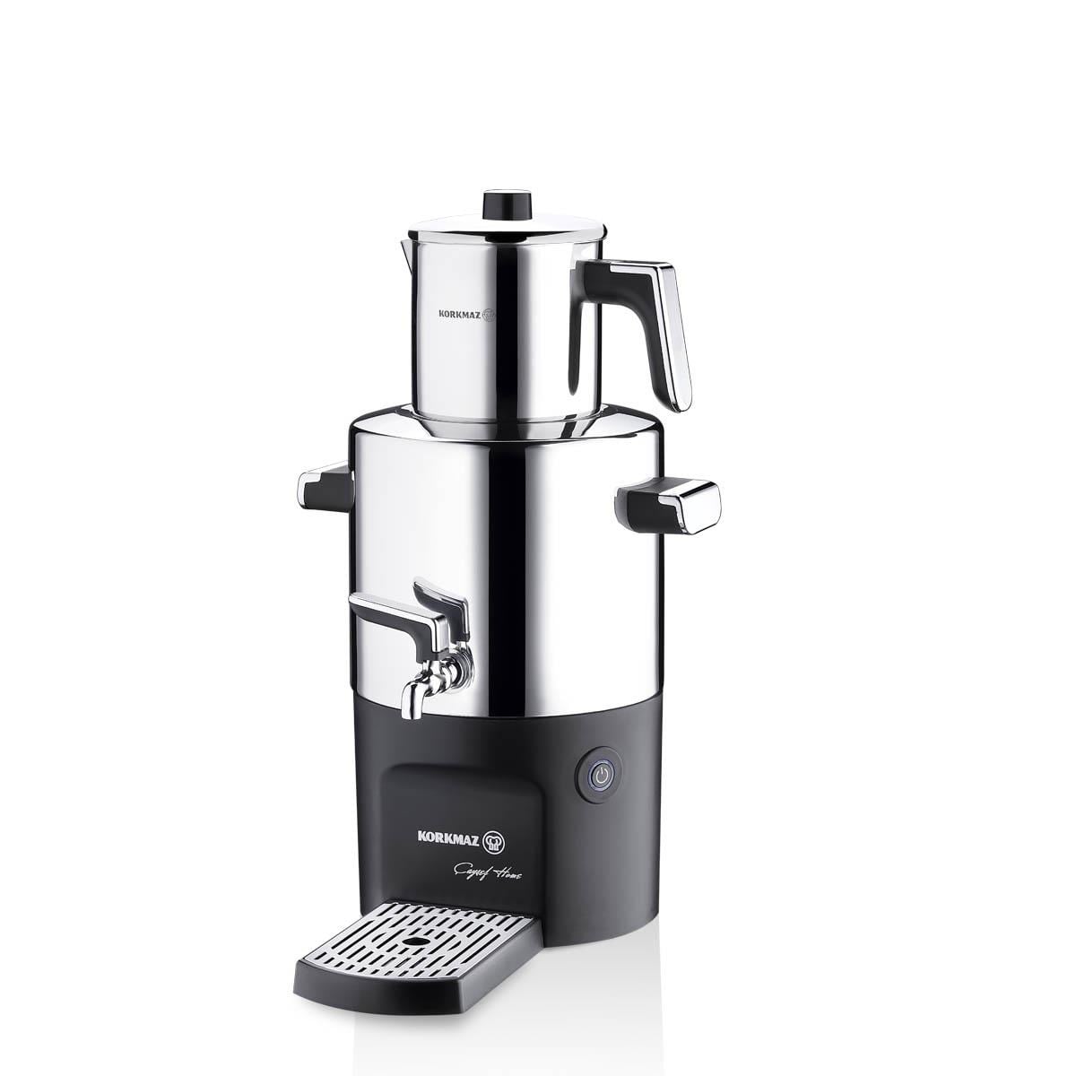 Korkmaz A844-01 Çayşef Home Semaver Inox/Parlak 