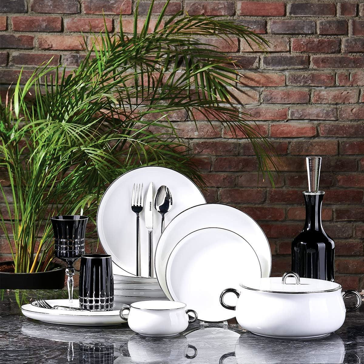 Korkmaz A8547 Aşiyan Collection 58 Parça Yuvarlak Yemek Takımı 